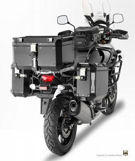 Центральный алюминиевый кофр Givi 58 литров