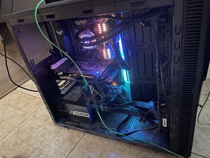 Компьютер 7820x 32gb водяное охлаждение