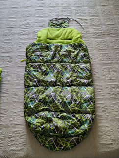 Манишка, конверт и козырек на коляску