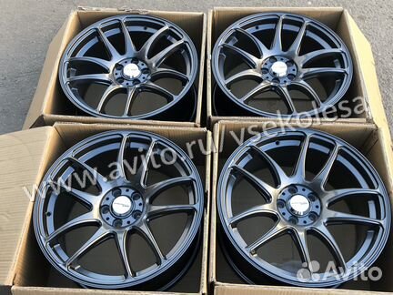 Work CR kiwami R17 новые диски 8J графит
