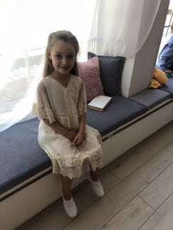 Платье на девочку 122