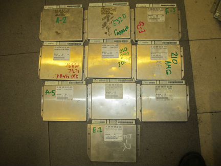 Mercedes блоки управления системой ESP