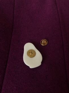 Брошь пин матрешка фарфоровая Rock’n’heart