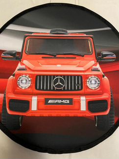 Ледянка Gelinvagen красный, круглая, диаметр 60 см