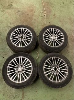 Диски rs wheels r16 + летняя резина