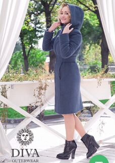 Слингопальто зимнее шерстяное Дива размер М(46)