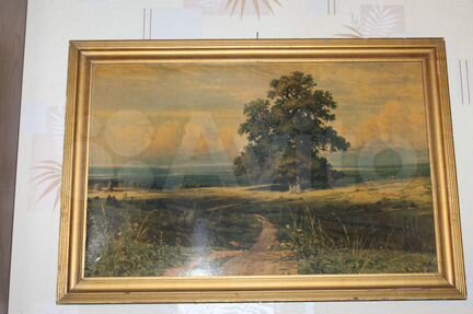 Картина художник Шишкин 1968г СССР