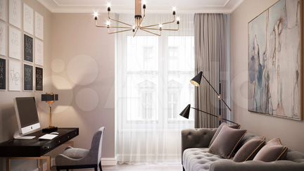 1-к квартира, 43.8 м², 36/41 эт.