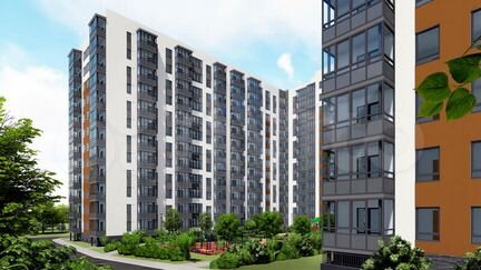 1-к. квартира, 44,3 м², 2/12 эт.