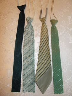 Галстуки мужские СССР, заколки для галстуков