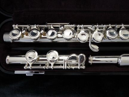 Флейта Yamaha YFL-211 psii губки серебро 925