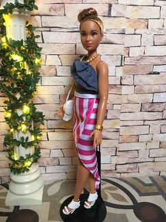 Barbie Fashionistas #102 Curvy Афро