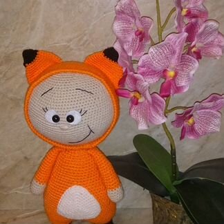 Пупс Бонни в костюме лисички