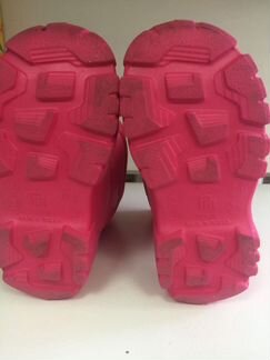 Резиновые сапожки(розовые)