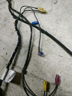 Проводка крышки стекла багажника Порш Каен 955 957