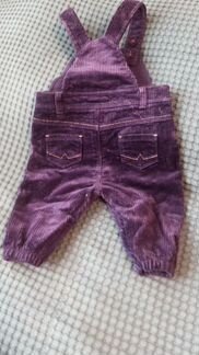 Вельветовый комбинезон mothercare