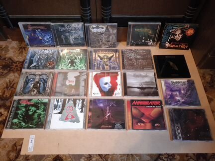 Лицензионные CD с тяжелой музыкой