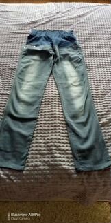 Джинсовые брючки для беременных