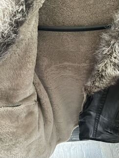 Кожаная куртка мужская 50-52 размер