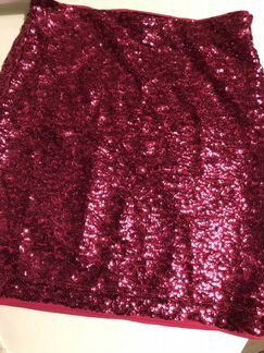 Юбка в пайетках