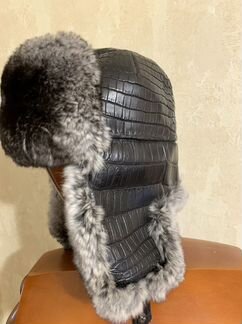 Шапка крокодил шиншилла