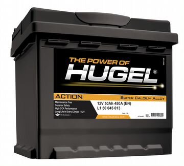 Аккумулятор Hugel Action 50 А.ч 420A