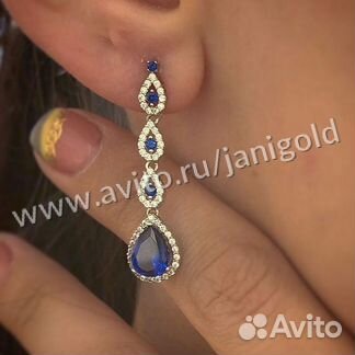 Золотые серьги