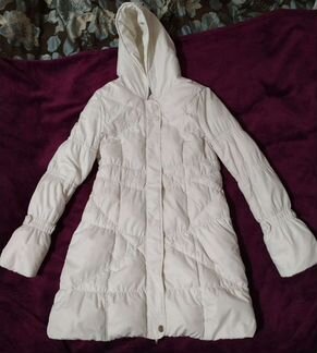 Пуховик-куртка белая