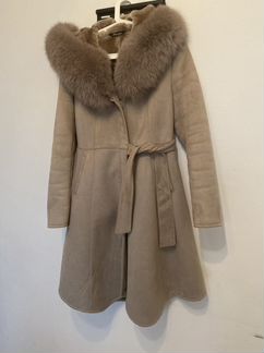 Дубленка женская 42