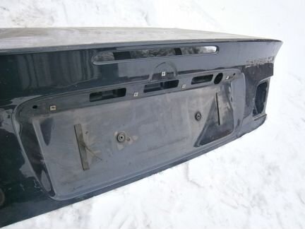 Бмв 3 Е46 купе крышка багажника черная