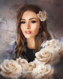 Портреты цифровые по фото