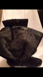 Сапоги кожа