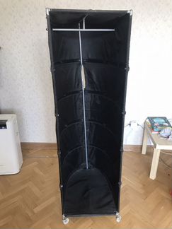 Икеа пс гардероб, черный, 52x164 см