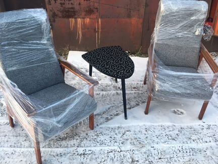 Журнальный столик СССР. Зонтики