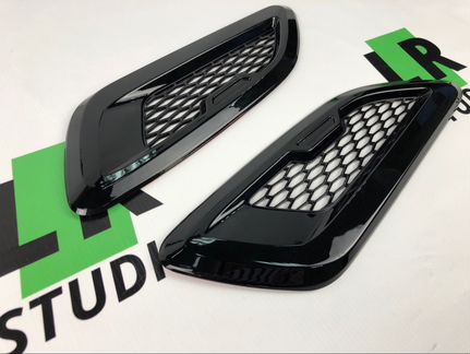 Жабры накладки на капот evoque