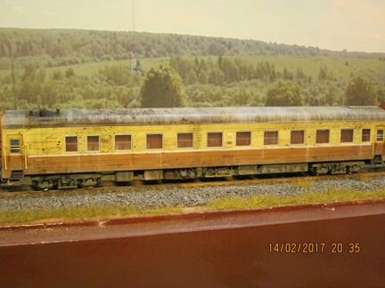 Железная дорога вагоны пмс но 1/87 СССР