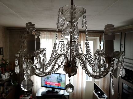 Люстра хрустальная