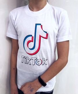 Футболки Tik tok детские подростковые унисекс