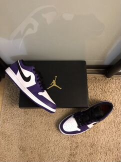 Nike Jordan 1 Low Court Purple