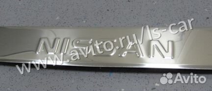 Накладка бампера Nissan Qashqai Ниссан Кашкай