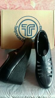 Туфли осенние кожа новые