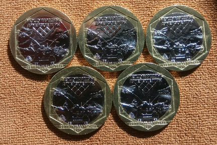 Международные армейские игры, набор жетонов