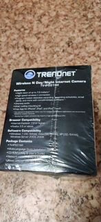 Беспроводная камера видеонаблюдения trendnet TV-IP