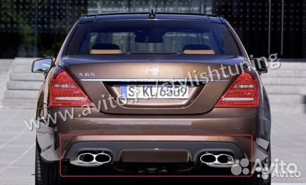 Диффузор Mercedes S 221