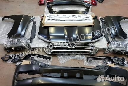 Комплект рестайлинга ленд крузер 200