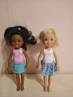 Barbie Челси блондинка и брюнетка