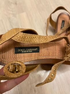 Сандалии Dolce and Gabbana