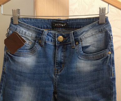 Бриджи джинсовые новые