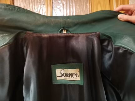 Плащ кожаный