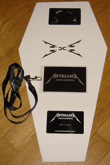 Metallica, 2008 Death Magnetic, Fan BOX + T-shirt